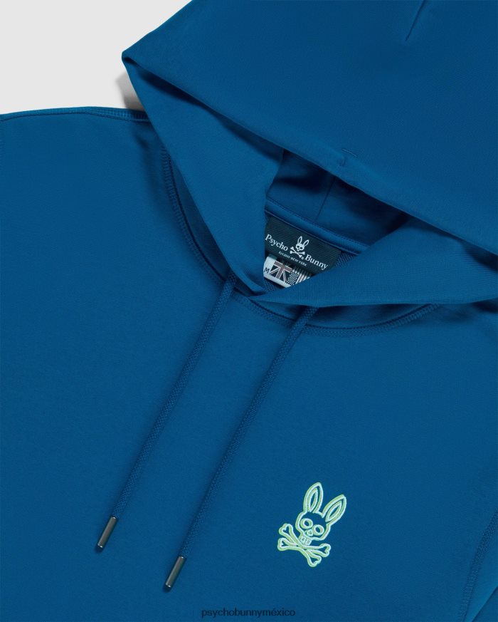 sudadera con capucha bordada gresham grande y alto para hombre Mar EgeoR46422428 Psycho Bunny