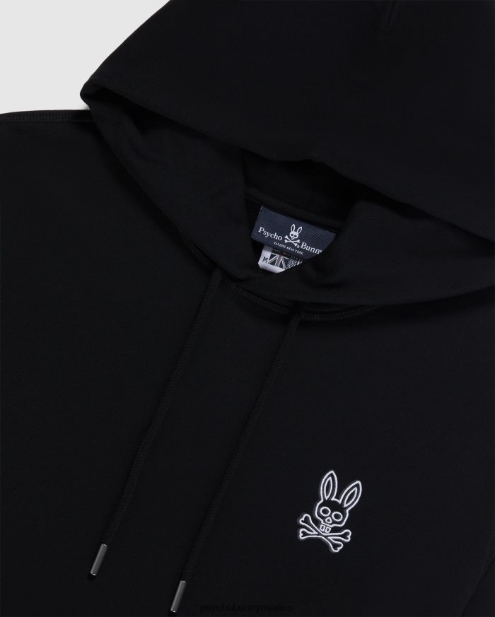 sudadera con capucha bordada gresham grande y alto para hombre negroR46422423 Psycho Bunny