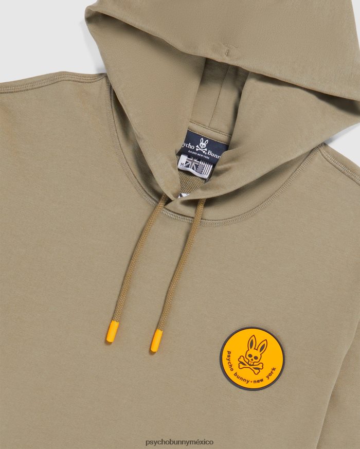 sudadera con capucha broward para hombre arena mojadaR46422330 Psycho Bunny