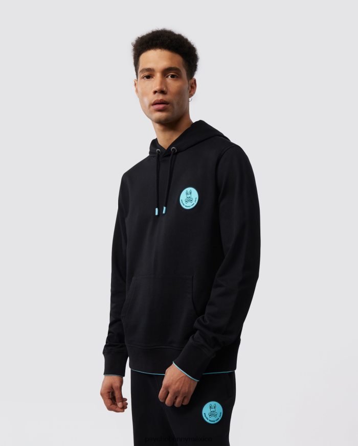 sudadera con capucha broward para hombre negroR46422349 Psycho Bunny