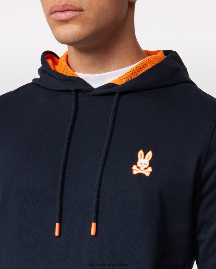 sudadera con capucha burks popover para hombre ArmadaR46422360 Psycho Bunny