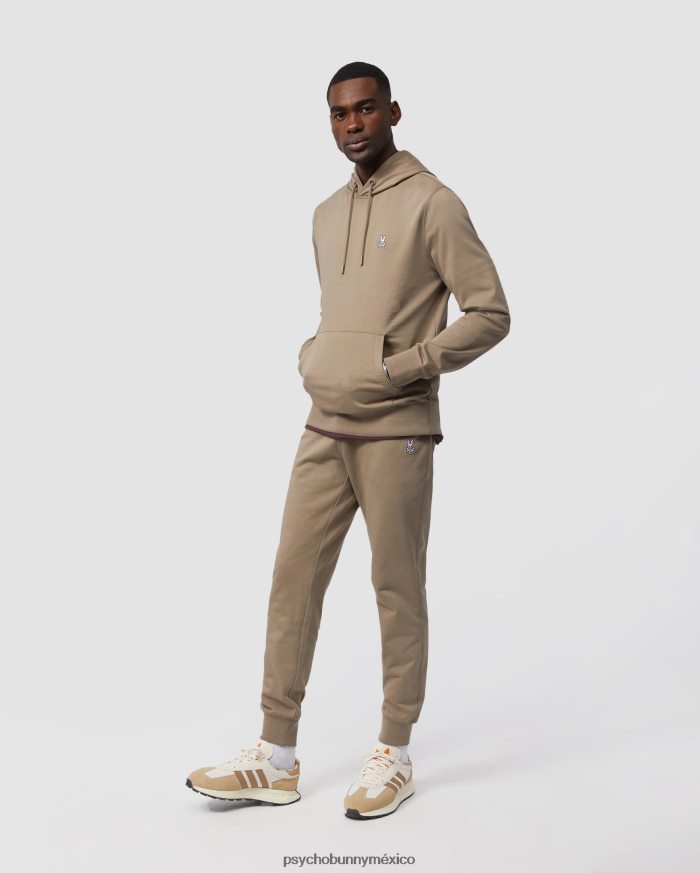 sudadera con capucha de felpa francesa para hombre marrón antiguoR46422340 Psycho Bunny