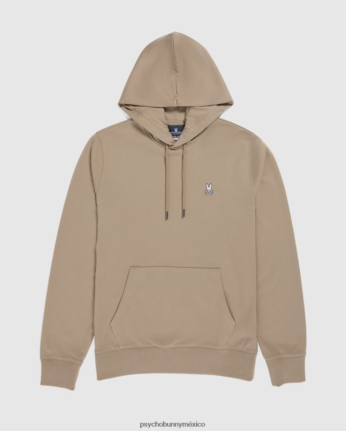 sudadera con capucha de felpa francesa para hombre marrón antiguoR46422340 Psycho Bunny