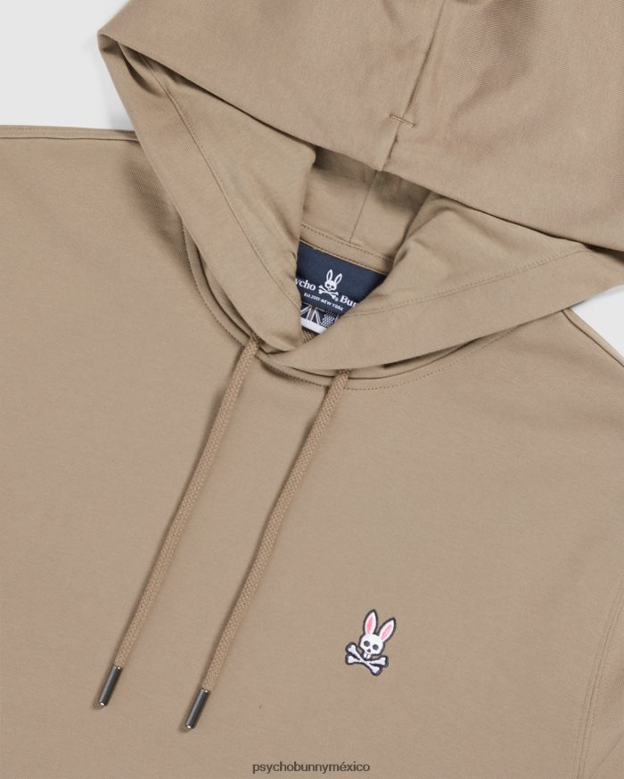 sudadera con capucha de felpa francesa para hombre marrón antiguoR46422340 Psycho Bunny