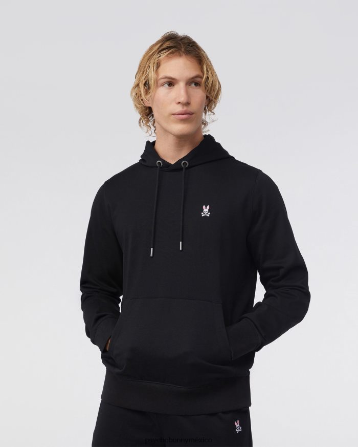 sudadera con capucha de felpa francesa para hombre negroR46422339 Psycho Bunny