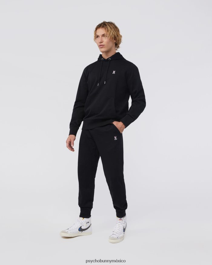 sudadera con capucha de felpa francesa para hombre negroR46422339 Psycho Bunny