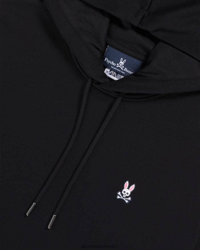 sudadera con capucha de felpa francesa para hombre negroR46422339 Psycho Bunny