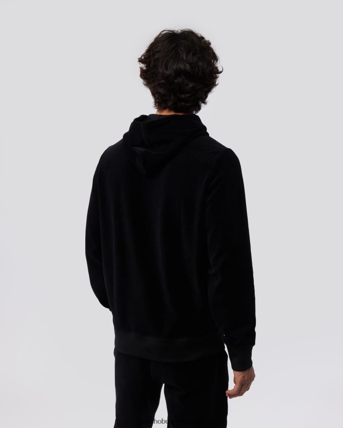 sudadera con capucha de terciopelo para hombre negroR46422358 Psycho Bunny