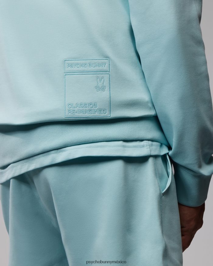 sudadera con capucha para hombre espuma de marR46422320 Psycho Bunny