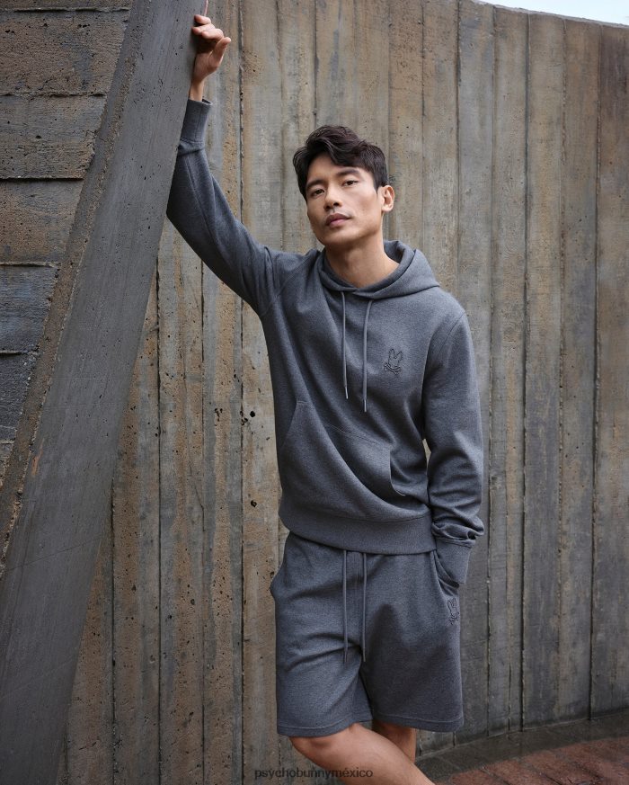 sudadera con capucha para hombre tormenta de brezoR46422337 Psycho Bunny