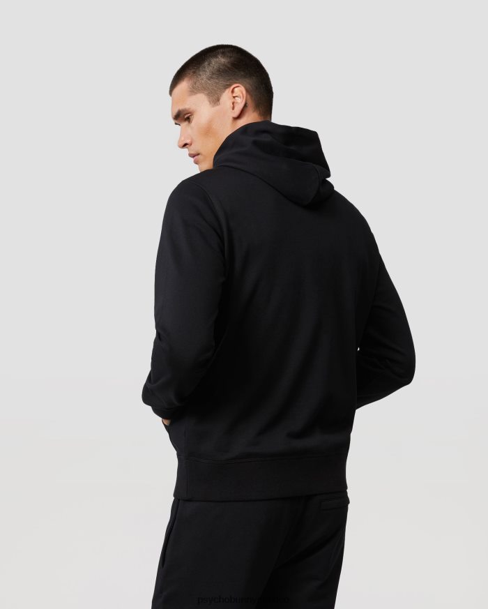 sudadera con capucha royce flocado para hombre negroR46422353 Psycho Bunny