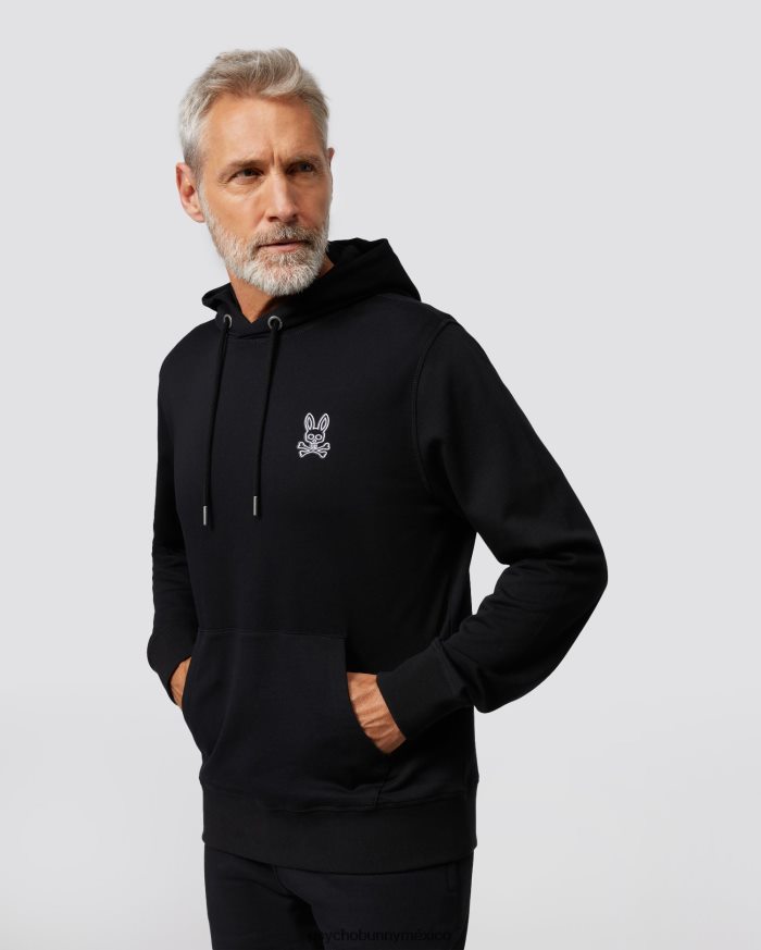 sudadera con capucha y conejito bordado gresham para hombre negroR46422365 Psycho Bunny