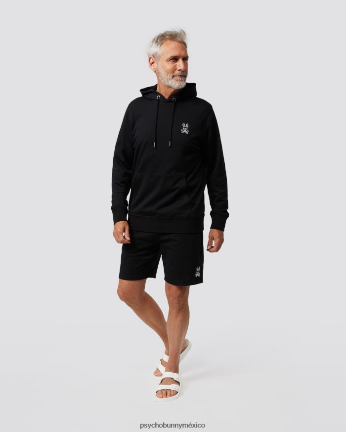 sudadera con capucha y conejito bordado gresham para hombre negroR46422365 Psycho Bunny