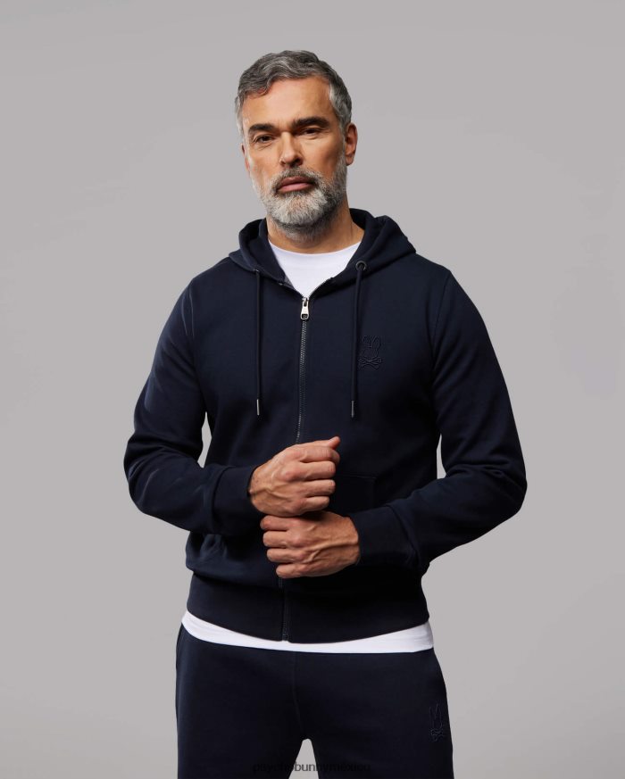 sudadera con capucha y cremallera para hombre ArmadaR46422346 Psycho Bunny