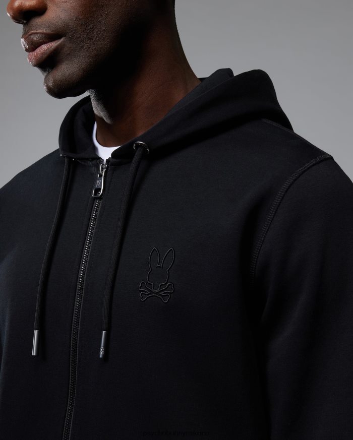 sudadera con capucha y cremallera para hombre negroR46422348 Psycho Bunny