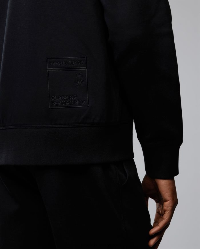 sudadera con capucha y cremallera para hombre negroR46422348 Psycho Bunny