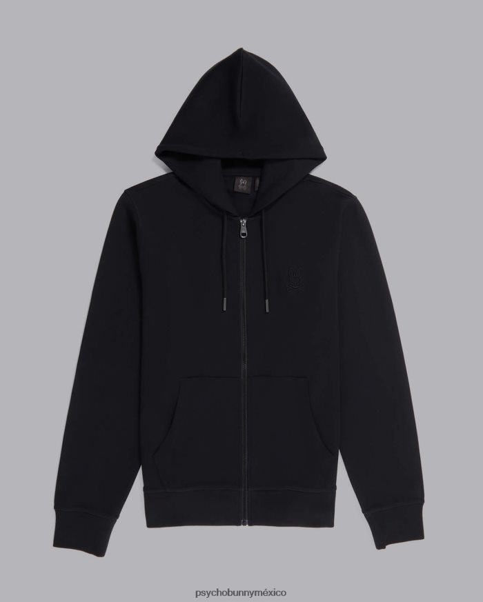 sudadera con capucha y cremallera para hombre negroR46422348 Psycho Bunny