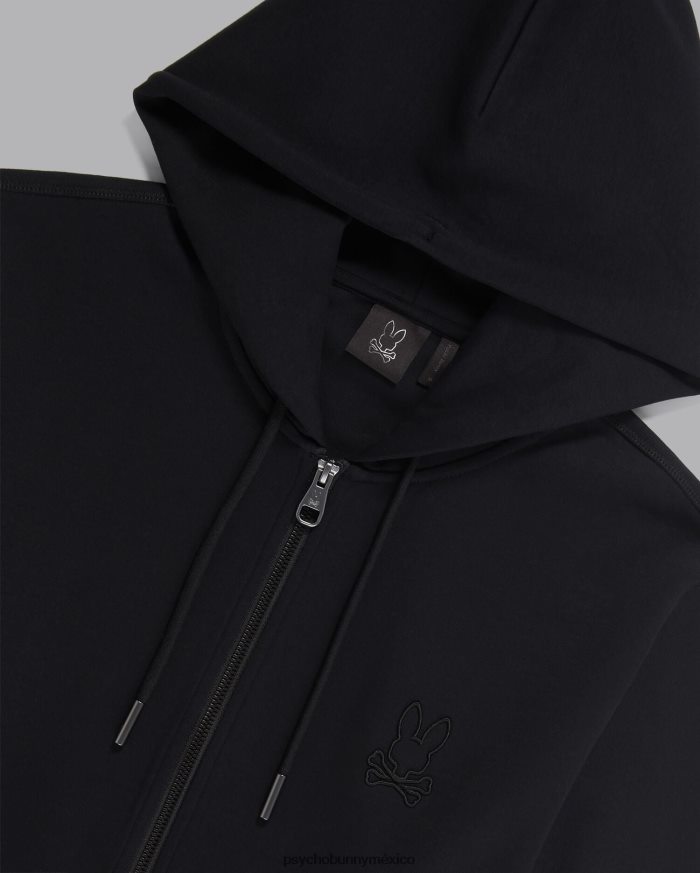 sudadera con capucha y cremallera para hombre negroR46422348 Psycho Bunny