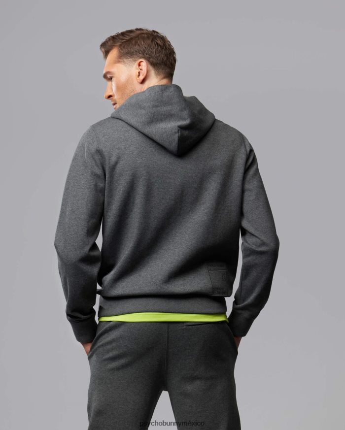 sudadera con capucha y cremallera para hombre tormenta de brezoR46422347 Psycho Bunny