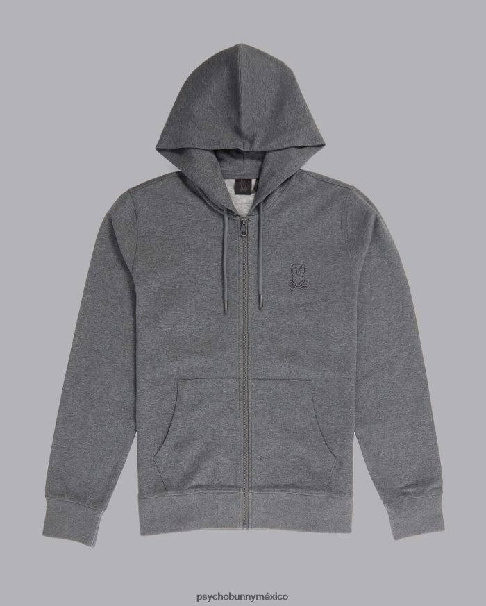 sudadera con capucha y cremallera para hombre tormenta de brezoR46422347 Psycho Bunny