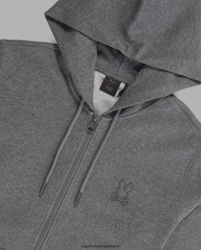 sudadera con capucha y cremallera para hombre tormenta de brezoR46422347 Psycho Bunny