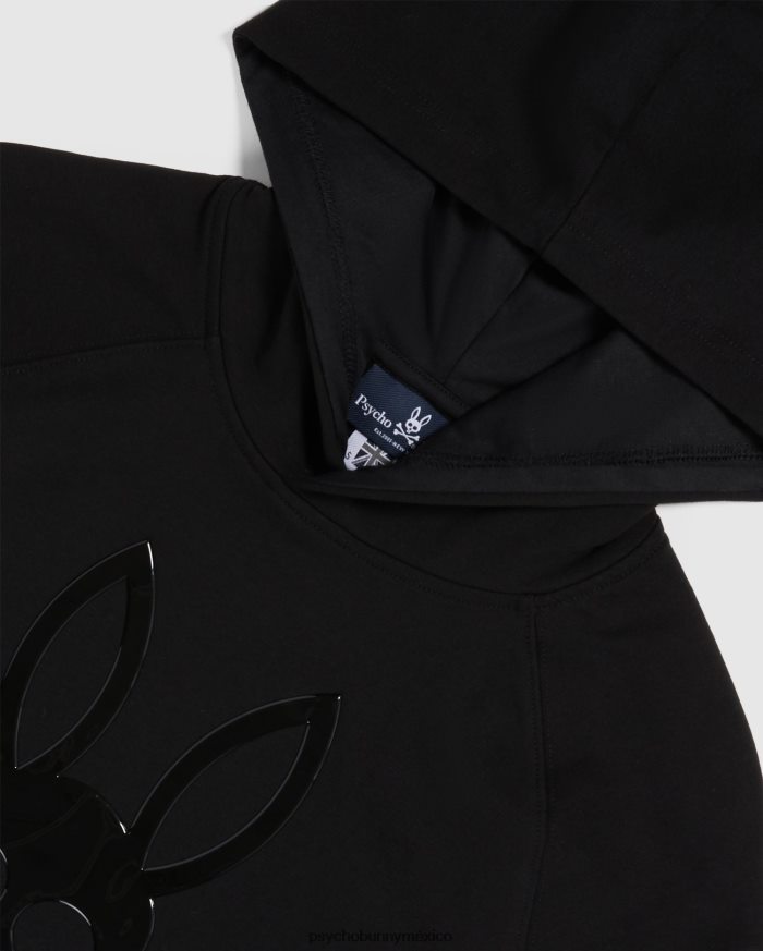 sudadera con capucha y logo de conejito brillante de Hayden para hombre negroR46422363 Psycho Bunny