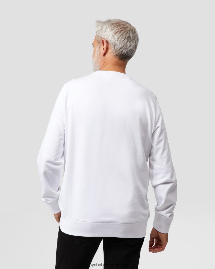 sudadera con conejito bordado copa para hombre blancoR46422356 Psycho Bunny