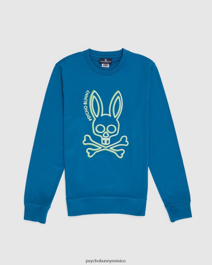 sudadera con conejito bordado gresham para hombre Mar EgeoR46422368 Psycho Bunny