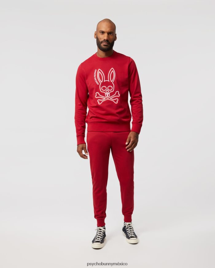 sudadera con conejito bordado gresham para hombre río rojoR46422369 Psycho Bunny