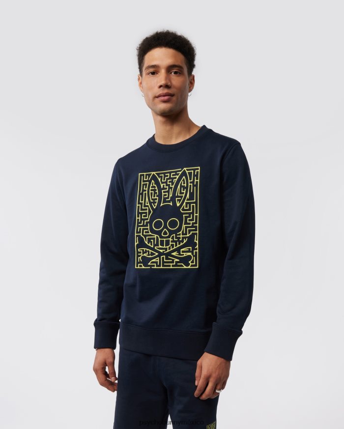 sudadera pisani bordada para hombre ArmadaR46422298 Psycho Bunny