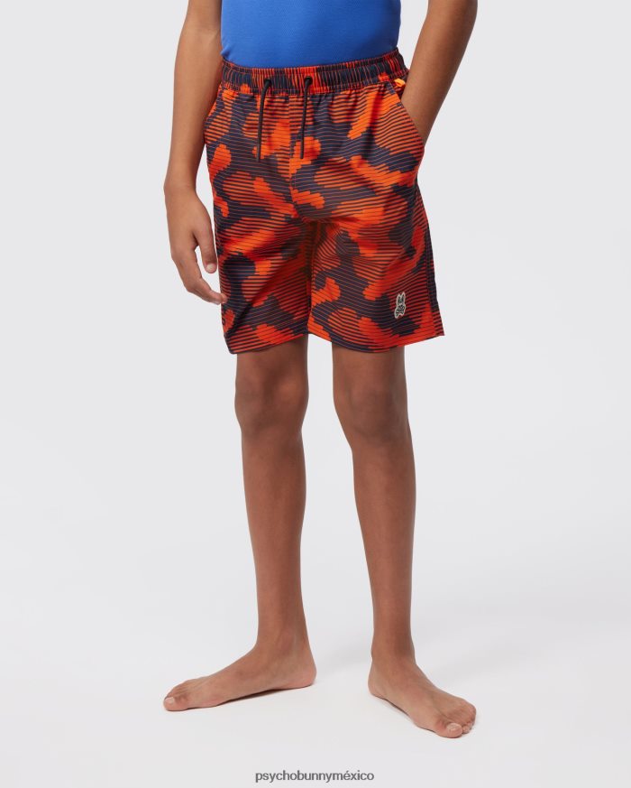 bañador huston para niños ibis escarlataR46422607 Psycho Bunny