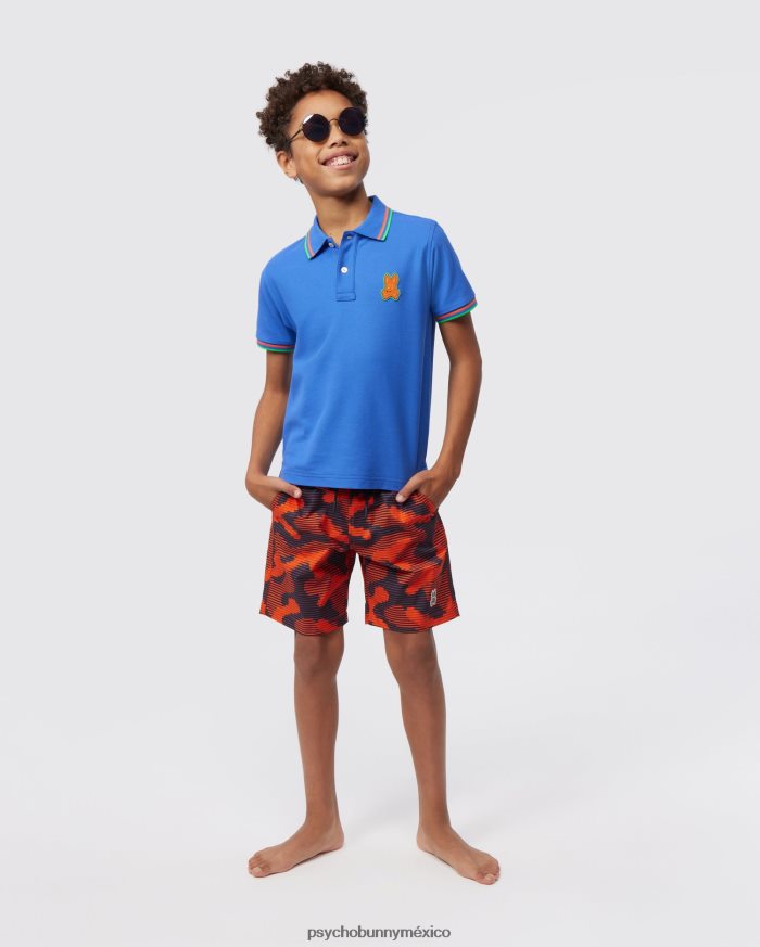 bañador huston para niños ibis escarlataR46422607 Psycho Bunny