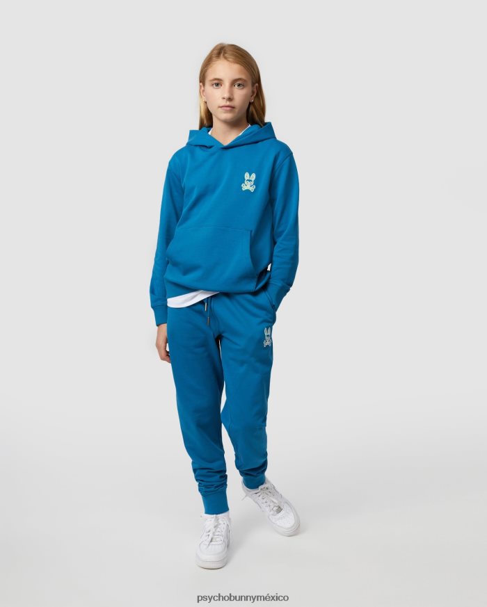 pantalones deportivos con bordado gresham para niños Mar EgeoR46422616 Psycho Bunny