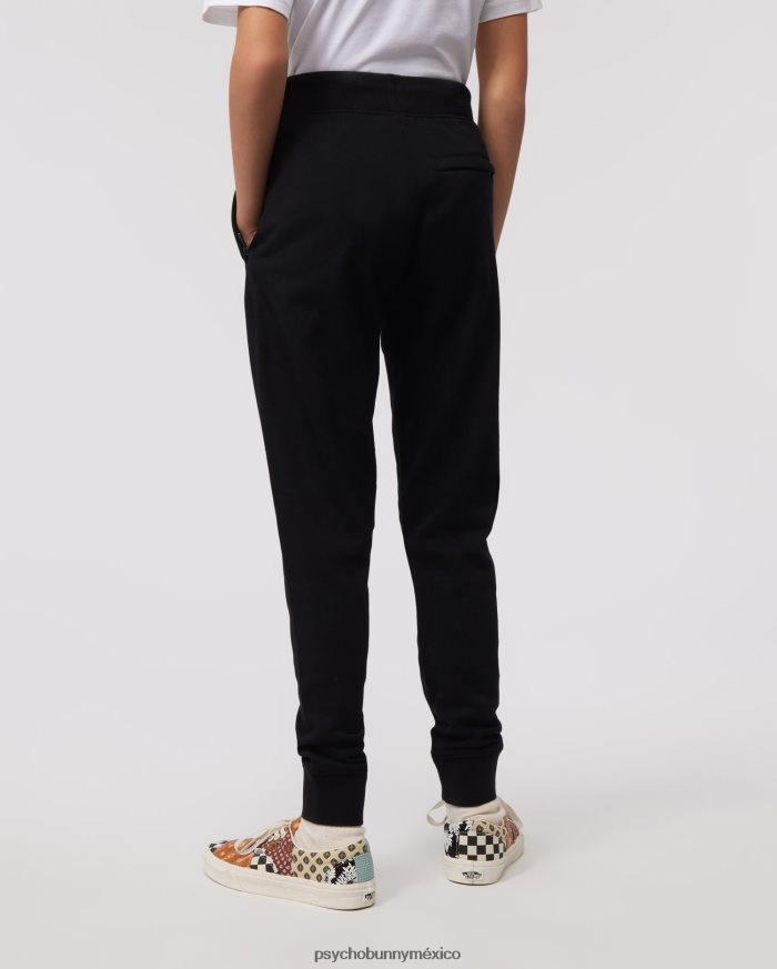 pantalones deportivos con bordado gresham para niños negroR46422615 Psycho Bunny