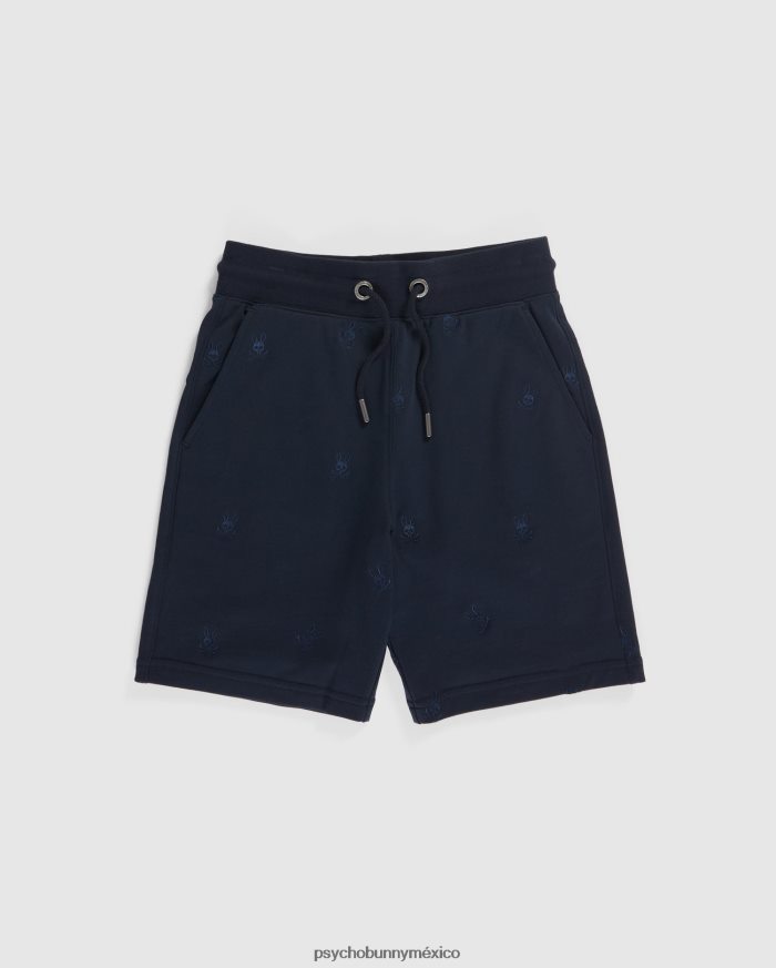 sudadera corta con bordado de woad para niños ArmadaR46422604 Psycho Bunny