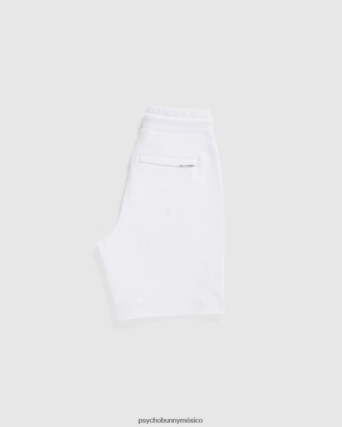 sudadera corta con bordado de woad para niños blancoR46422603 Psycho Bunny