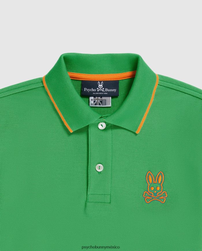 polo de moda coda para niños césped verdeR46422545 Psycho Bunny