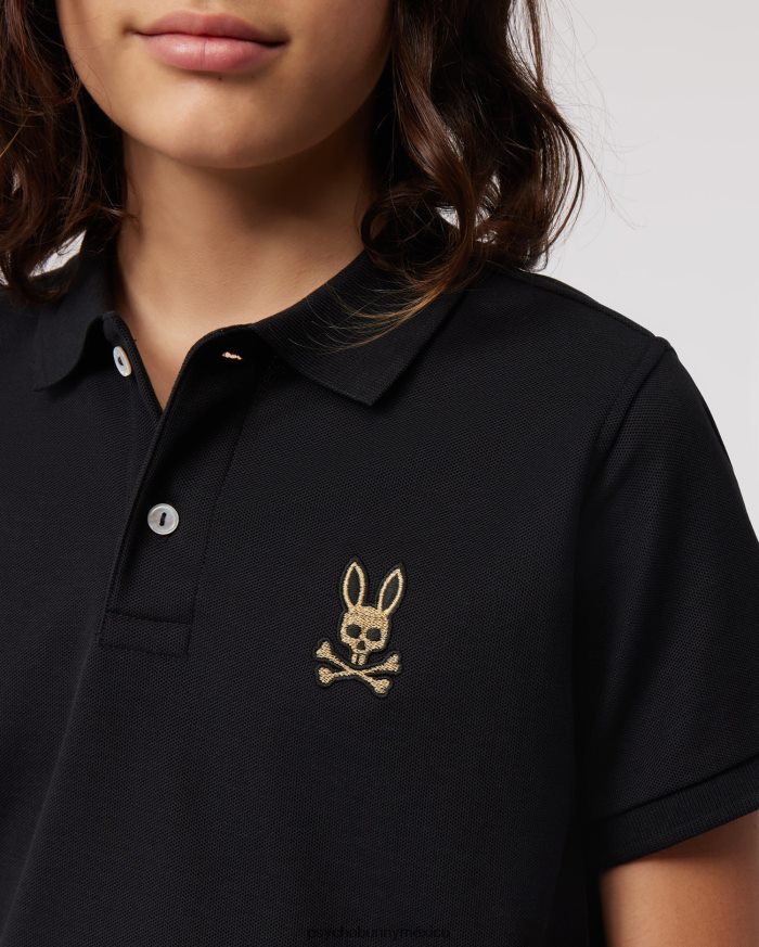polo de moda copa para niños negroR46422547 Psycho Bunny