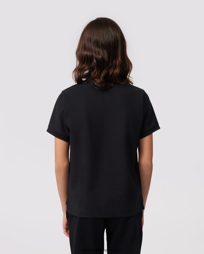 polo de moda copa para niños negroR46422547 Psycho Bunny