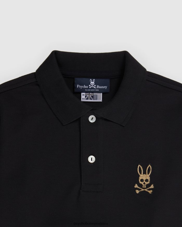 polo de moda copa para niños negroR46422547 Psycho Bunny