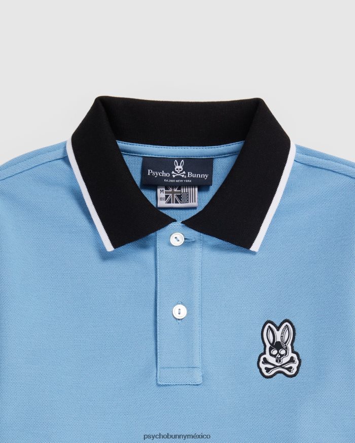 polo de moda de piqué de sarga para niños cielo de montanaR46422529 Psycho Bunny