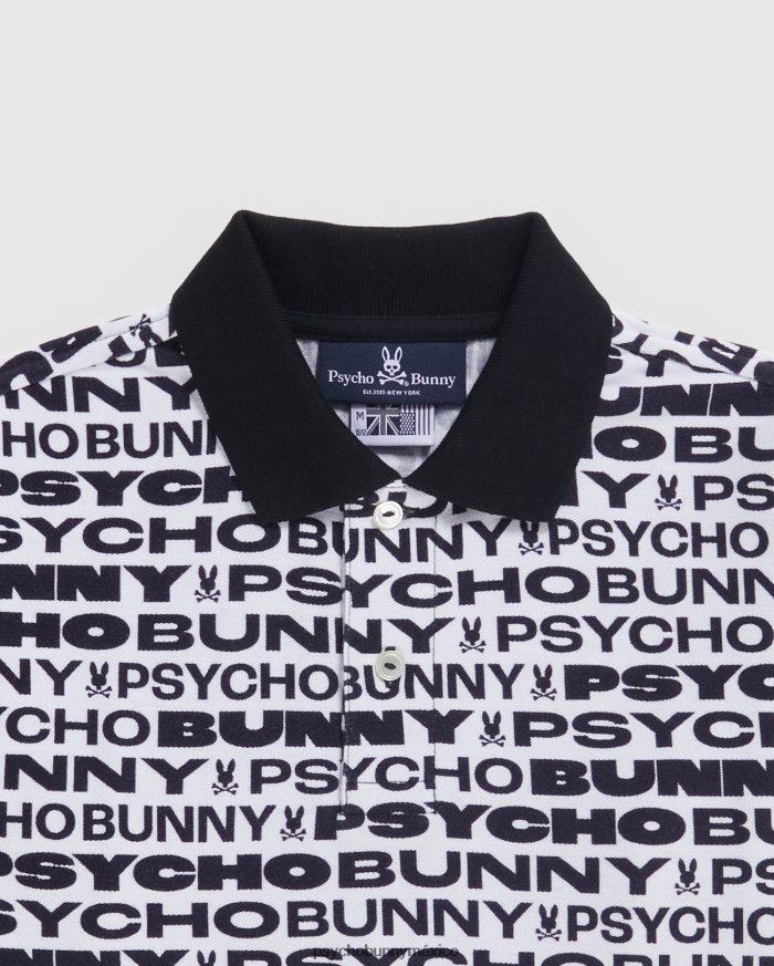 polo de moda flagler para niños blancoR46422538 Psycho Bunny