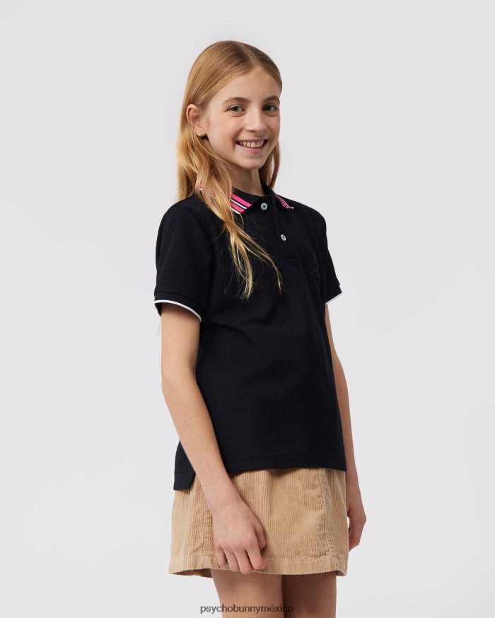 polo de moda newell para niños negroR46422544 Psycho Bunny