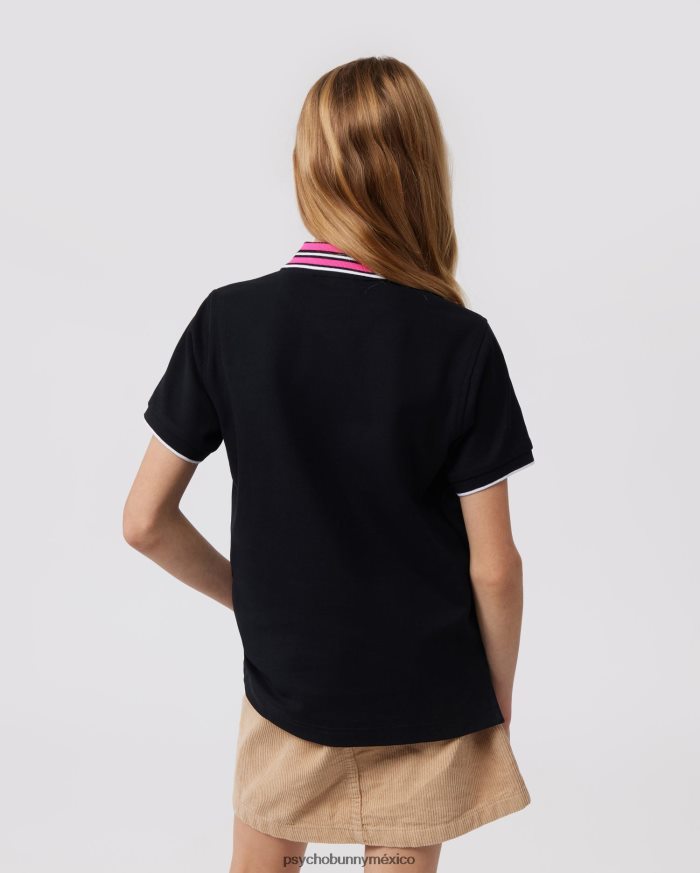 polo de moda newell para niños negroR46422544 Psycho Bunny