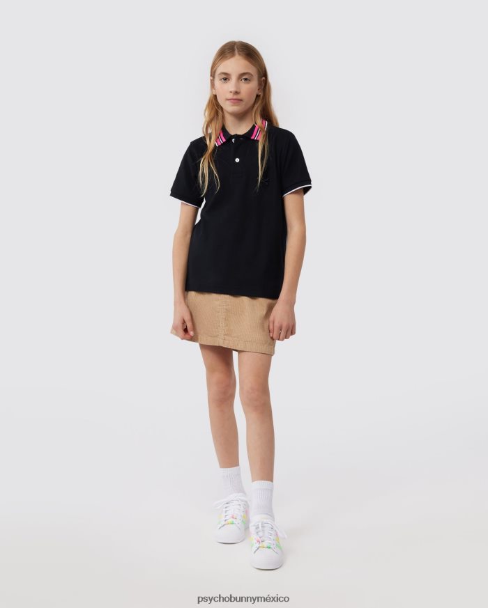 polo de moda newell para niños negroR46422544 Psycho Bunny