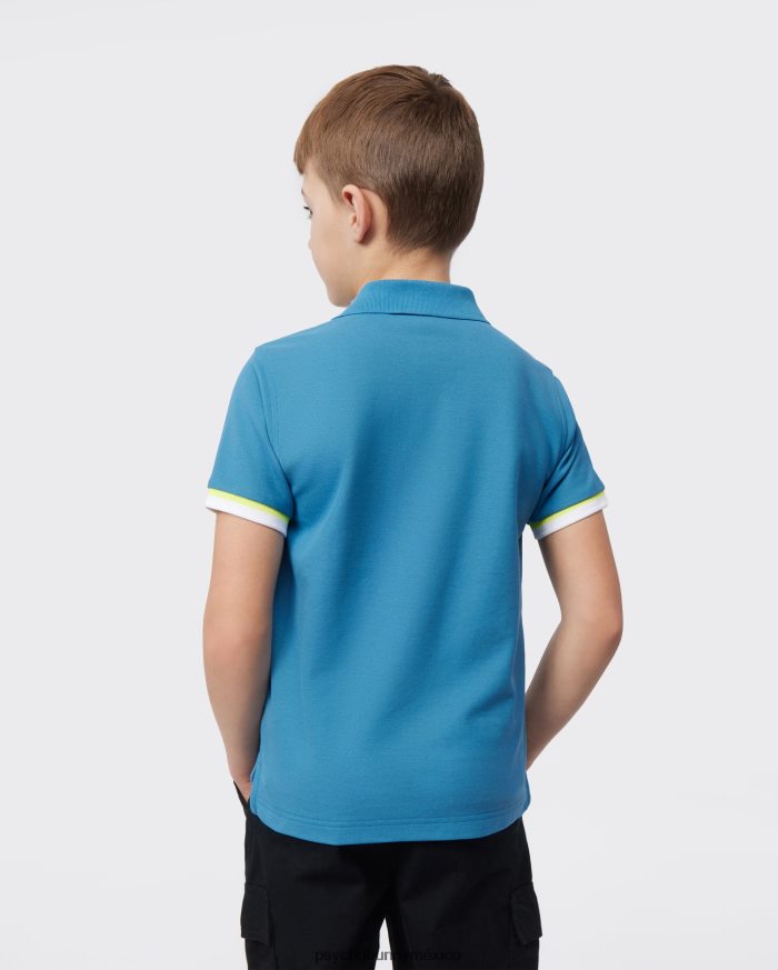 polo de moda pisani piqué niños azul yaleR46422533 Psycho Bunny