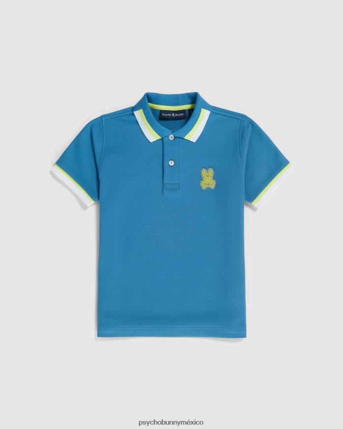 polo de moda pisani piqué niños azul yaleR46422533 Psycho Bunny