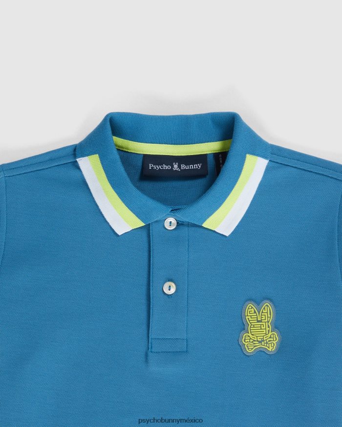 polo de moda pisani piqué niños azul yaleR46422533 Psycho Bunny