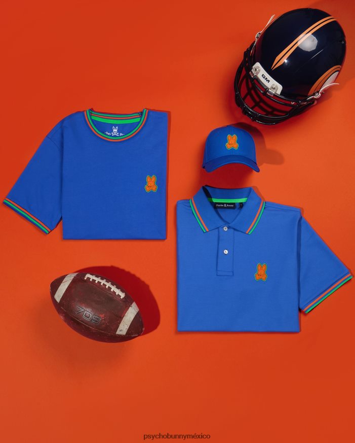 polo moda piqué bancos niños azul brillanteR46422530 Psycho Bunny