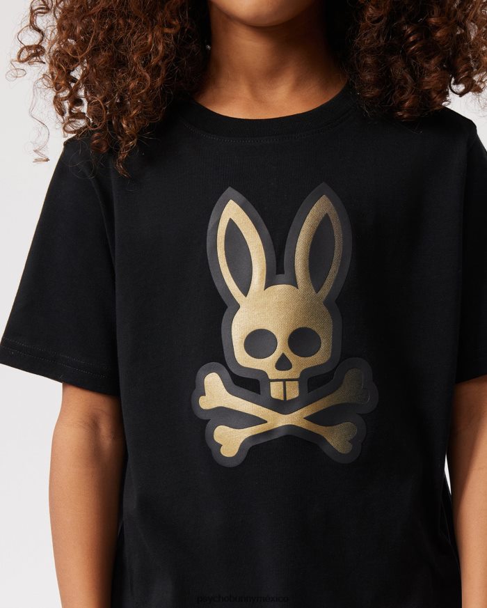 camiseta con gráfico copa para niños negroR46422594 Psycho Bunny
